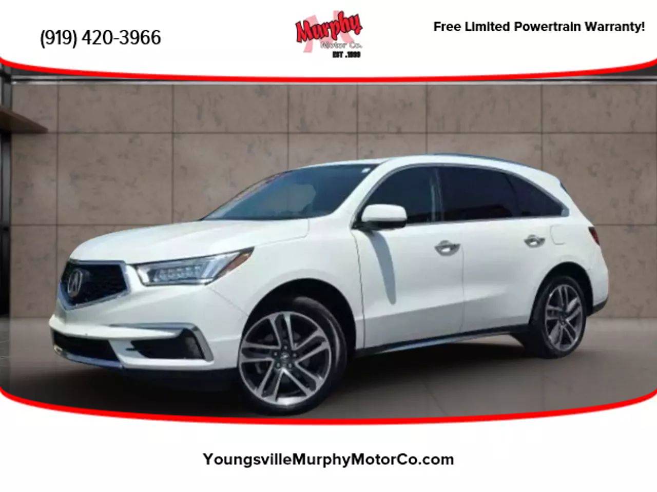 2018 Acura MDX Advance with Entertainment Package — SUV — 128,761 mi — Youngsville, NC