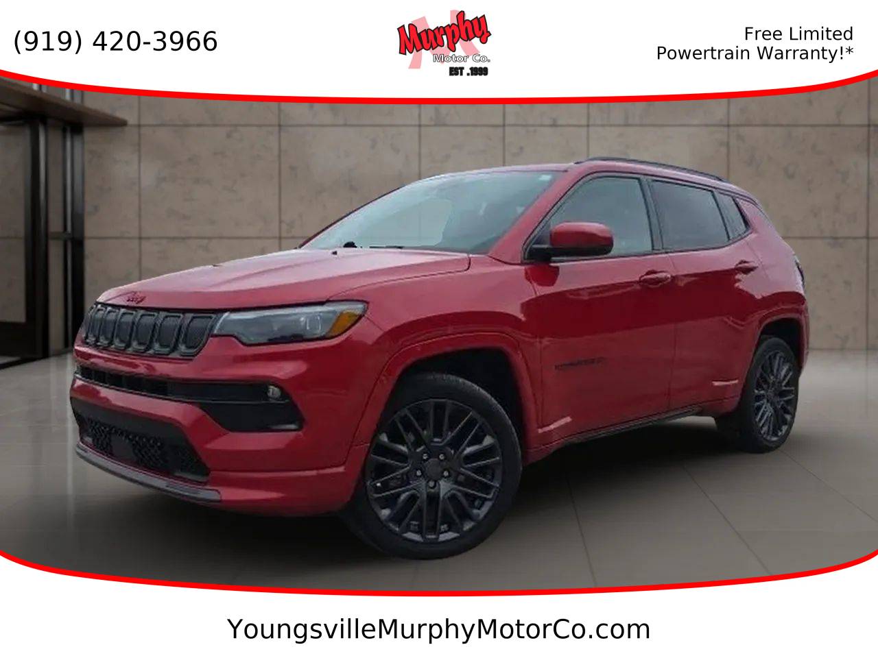 2022 Jeep Compass (RED) Edition — SUV — 59,200 mi — Youngsville, NC