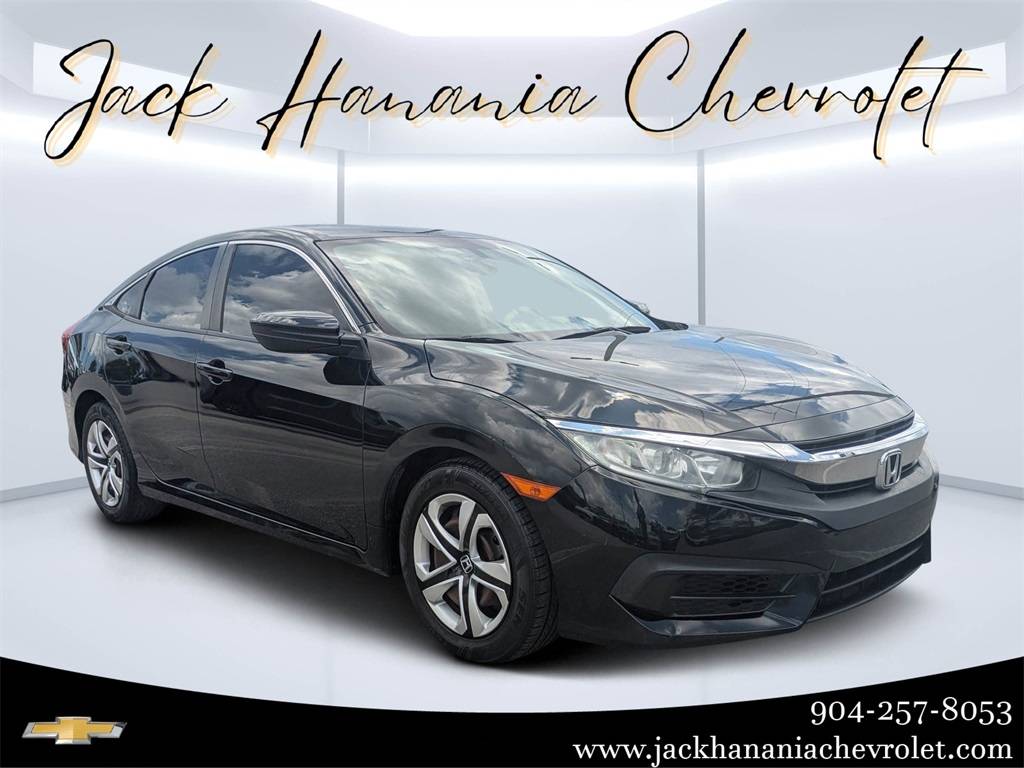 2018 Honda Civic LX — Sedan — 75,288 mi — St. Augustine, FL