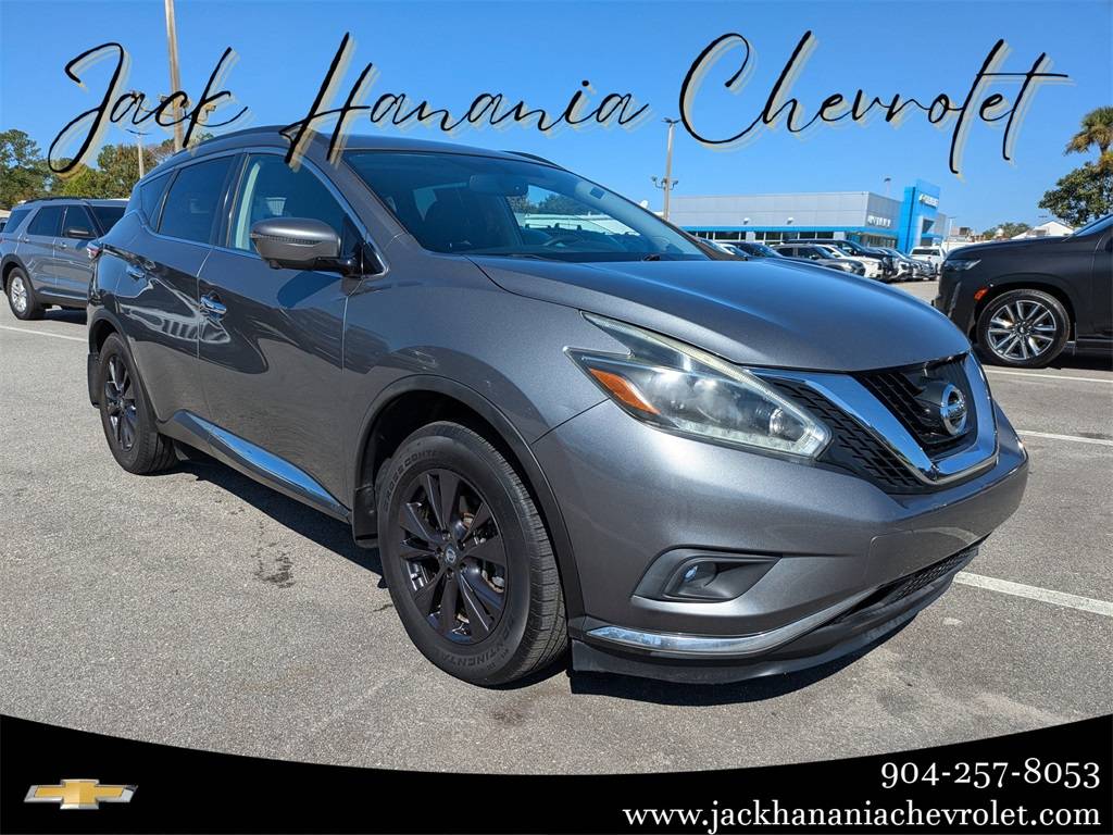 2018 Nissan Murano SV — SUV — 72,972 mi — St. Augustine, FL