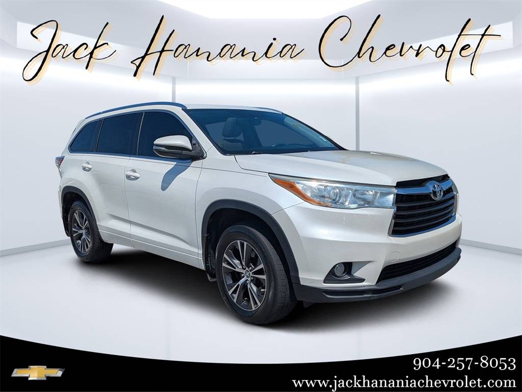 2016 Toyota Highlander XLE — SUV — 52,877 mi — St. Augustine, FL