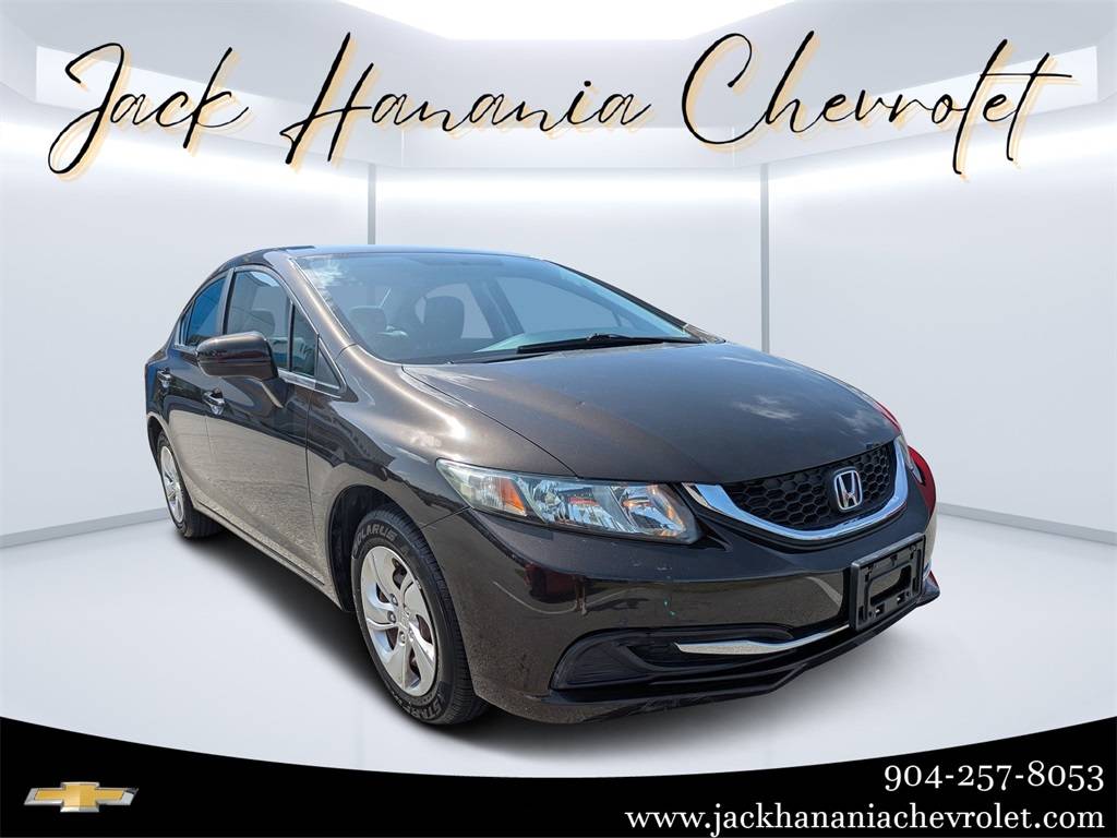 2014 Honda Civic LX — Sedan — 91,885 mi — St. Augustine, FL