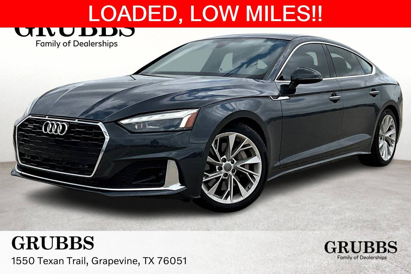 2020 Audi A5 Premium Plus — Hatchback — 55,508 mi — Grapevine, TX