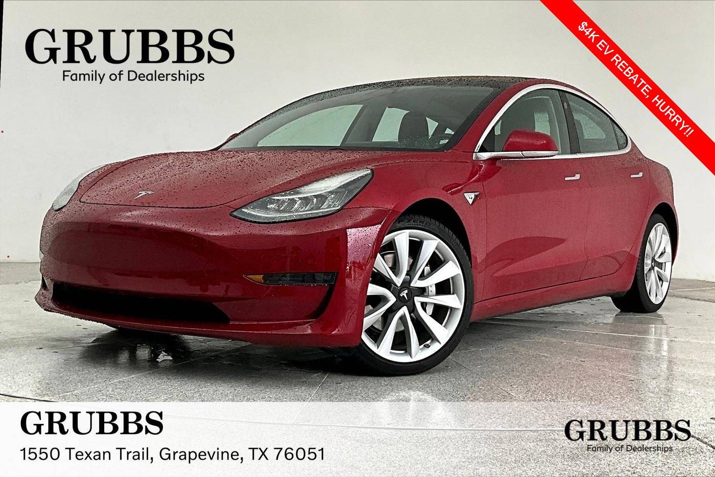 2018 Tesla Model 3 Performance — Sedan — 79,418 mi — Grapevine, TX