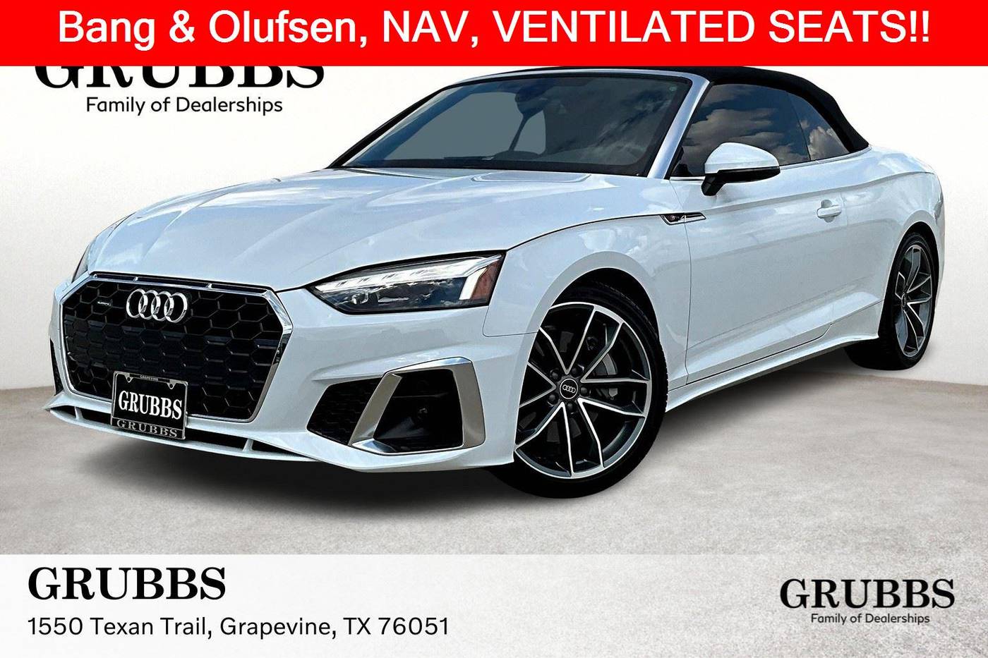 2024 Audi A5 S line Premium Plus — Convertible — 4,500 mi — Grapevine, TX