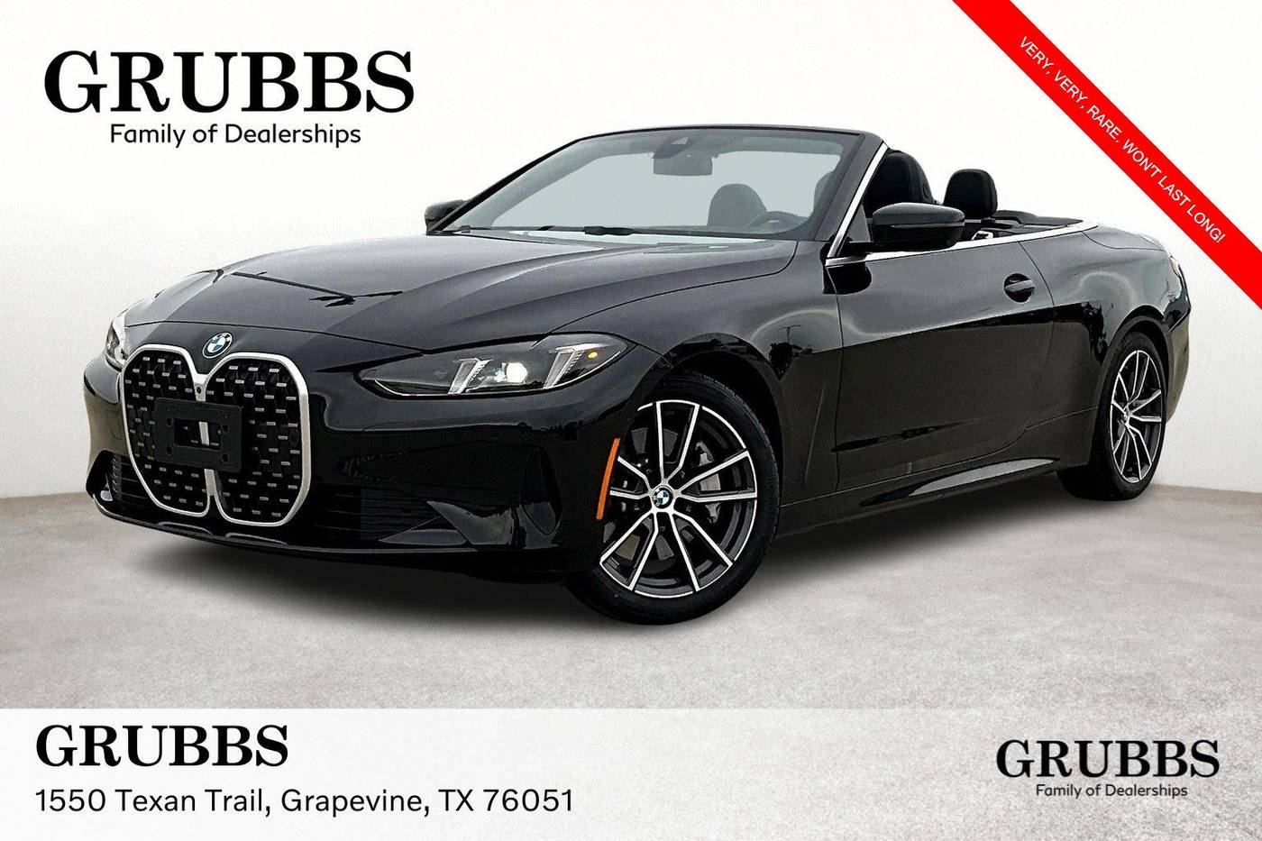2025 BMW 4 Series 430i — Convertible — 8,357 mi — Grapevine, TX