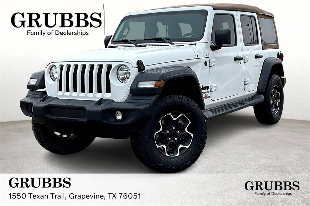2020 Jeep Wrangler Black and Tan — SUV — 88,485 mi — Grapevine, TX
