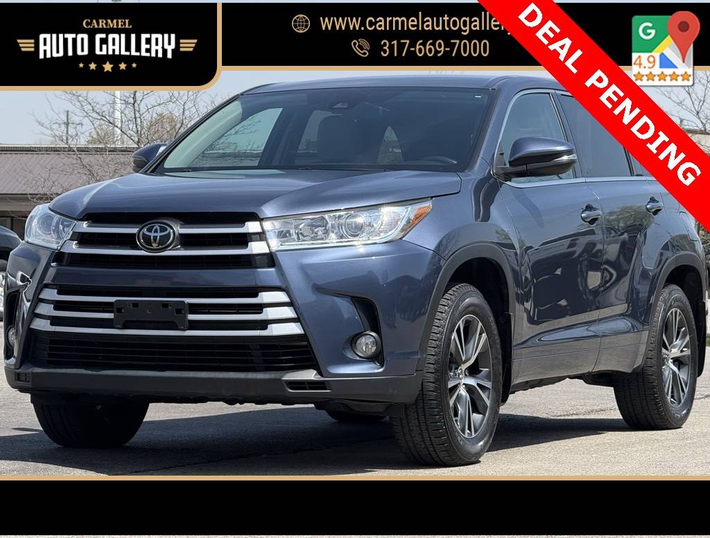 2017 Toyota Highlander LE V6 — SUV — 74,251 mi — Carmel, IN