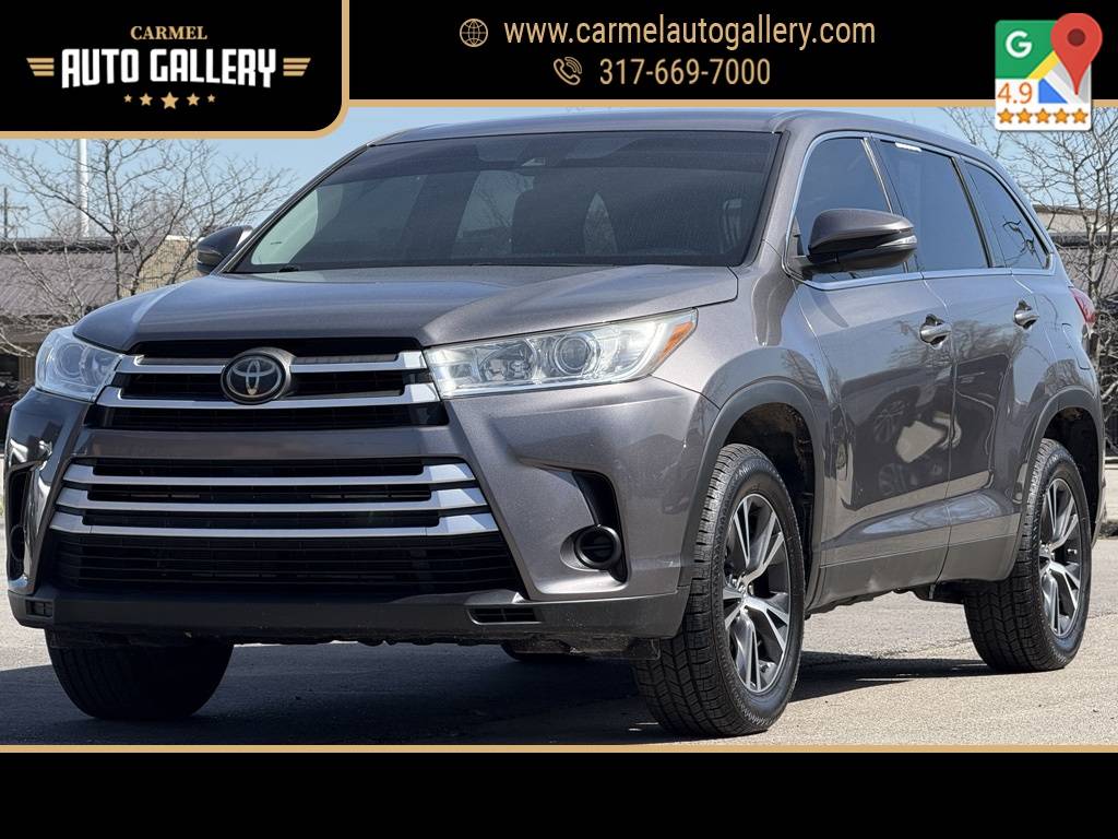 2019 Toyota Highlander LE V6 — SUV — 78,746 mi — Carmel, IN