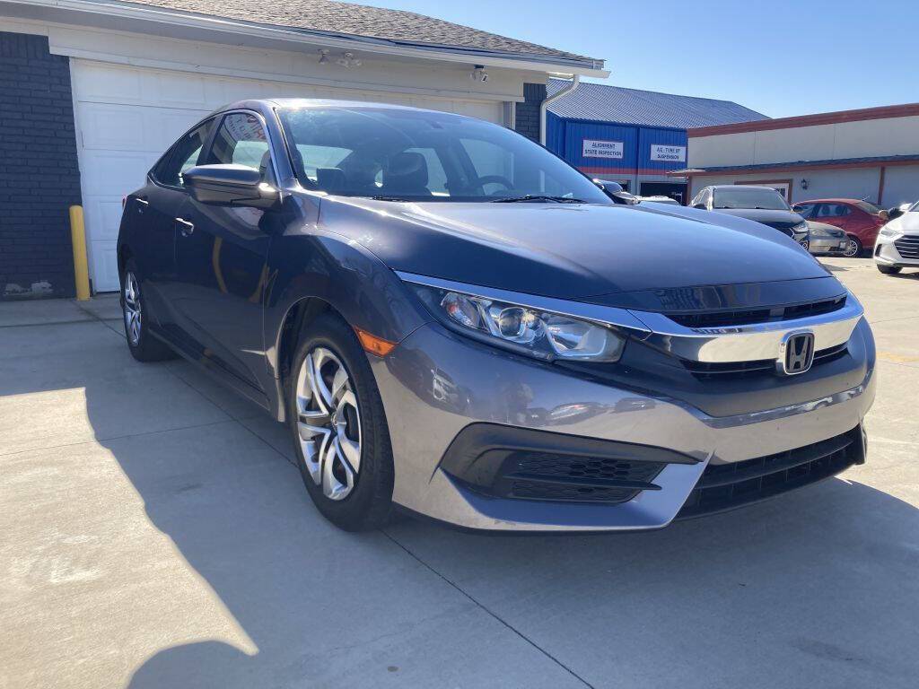 2016 Honda Civic LX — Sedan — 93,937 mi — Princeton, TX