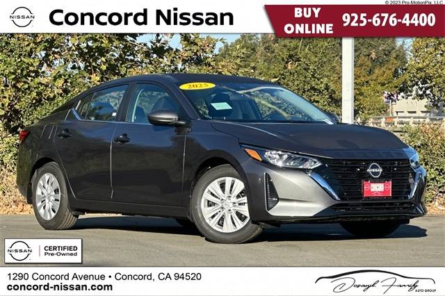2025 Nissan Sentra S — Sedan — 1,200 mi — Concord, CA