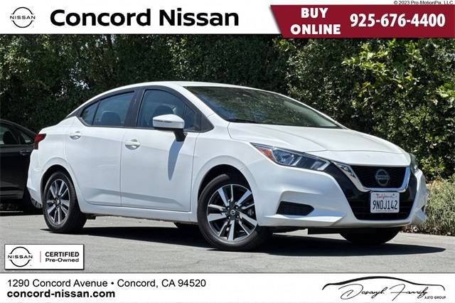 2021 Nissan Versa SV — Sedan — 60,757 mi — Concord, CA