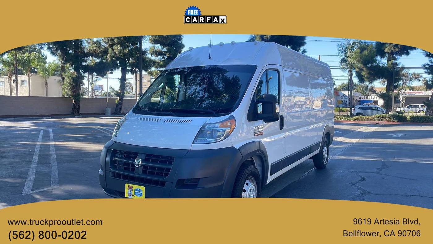 2018 Ram ProMaster Cargo Van 2500 — Cargo Van — 93,186 mi — Bellflower, CA