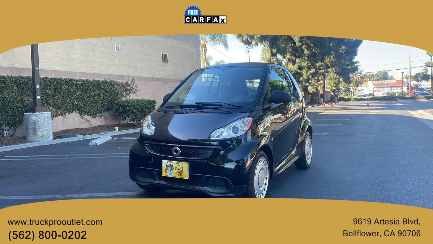 2013 smart fortwo Pure — Coupe — 62,662 mi — Bellflower, CA