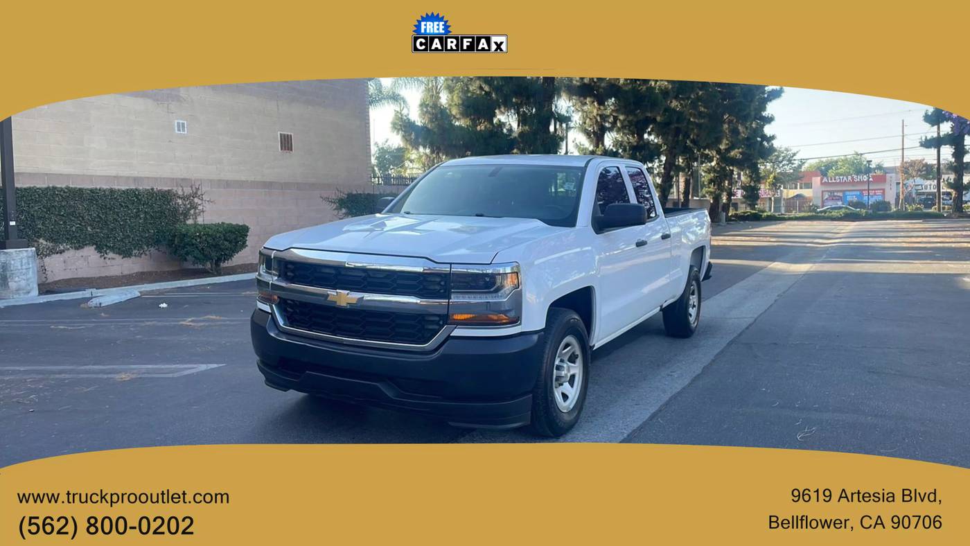 2016 Chevrolet Silverado 1500 WT — Pickup Truck — 136,733 mi — Bellflower, CA
