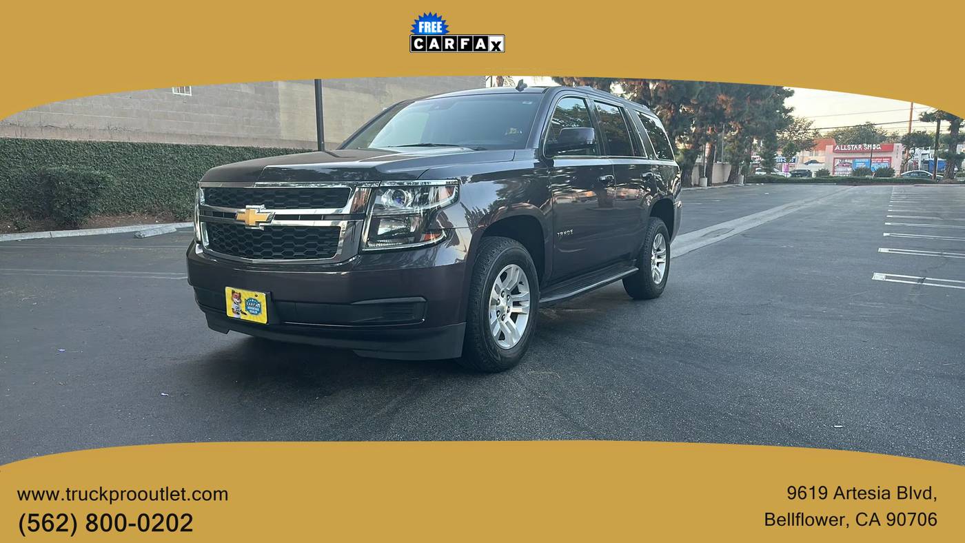 2015 Chevrolet Tahoe LT — SUV — 120,508 mi — Bellflower, CA