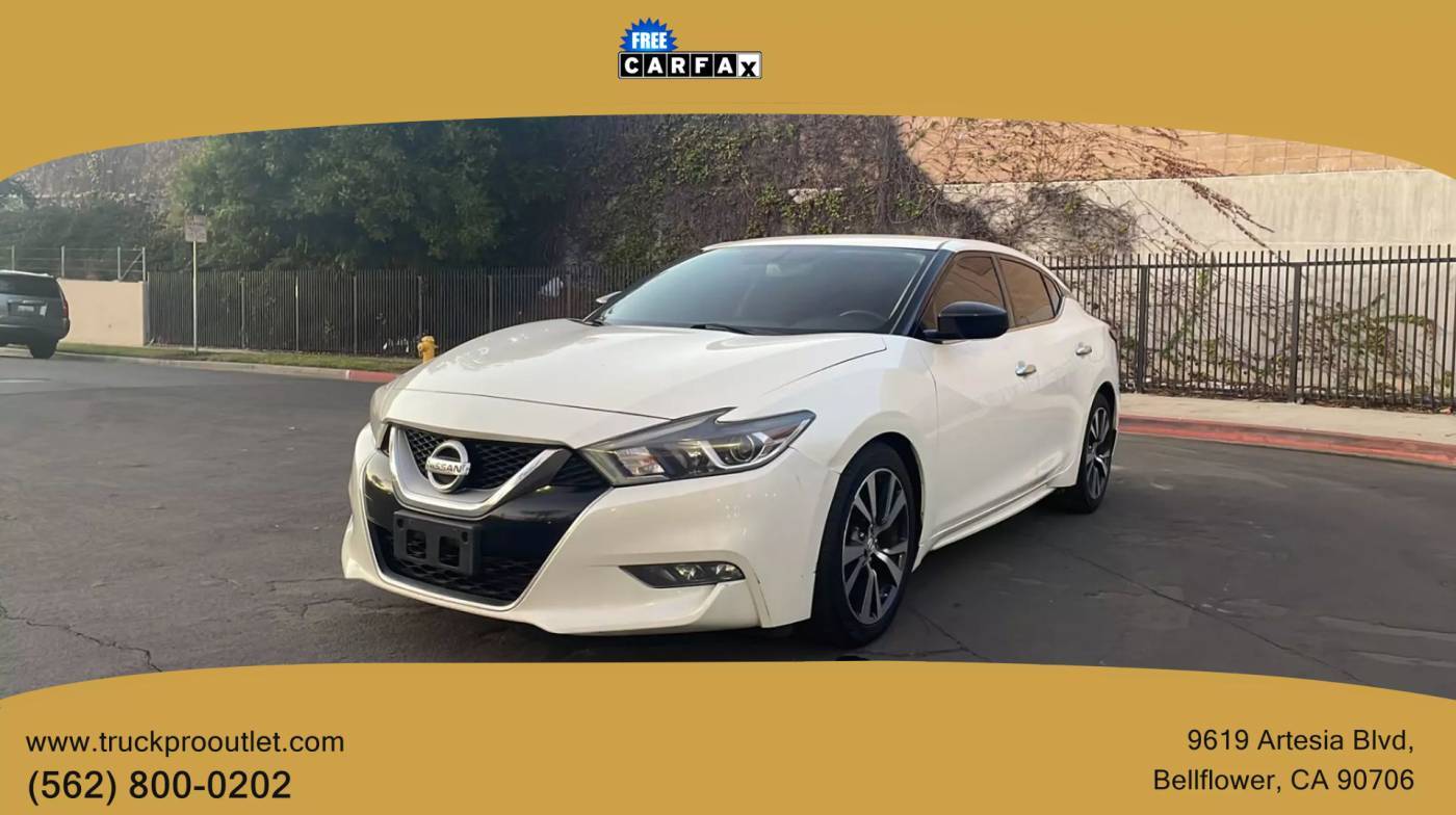 2017 Nissan Maxima S — Sedan — 124,564 mi — Bellflower, CA