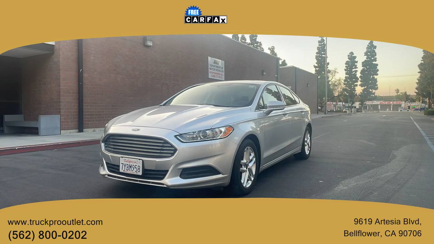 2013 Ford Fusion SE — Sedan — 119,836 mi — Bellflower, CA