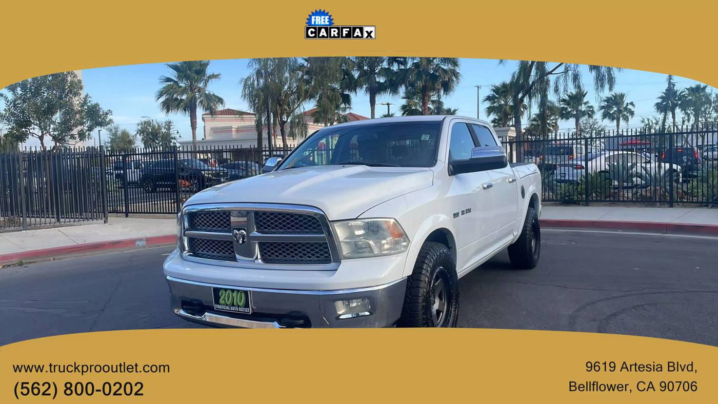 2010 Dodge Ram 1500 Laramie — Pickup Truck — 198,657 mi — Bellflower, CA