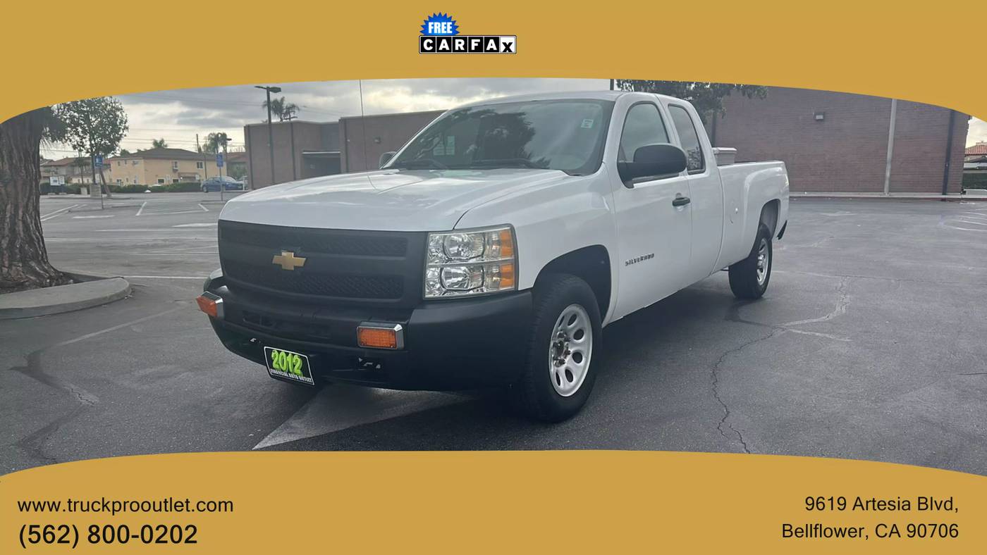 2012 Chevrolet Silverado 1500 WT — Pickup Truck — 138,539 mi — Bellflower, CA
