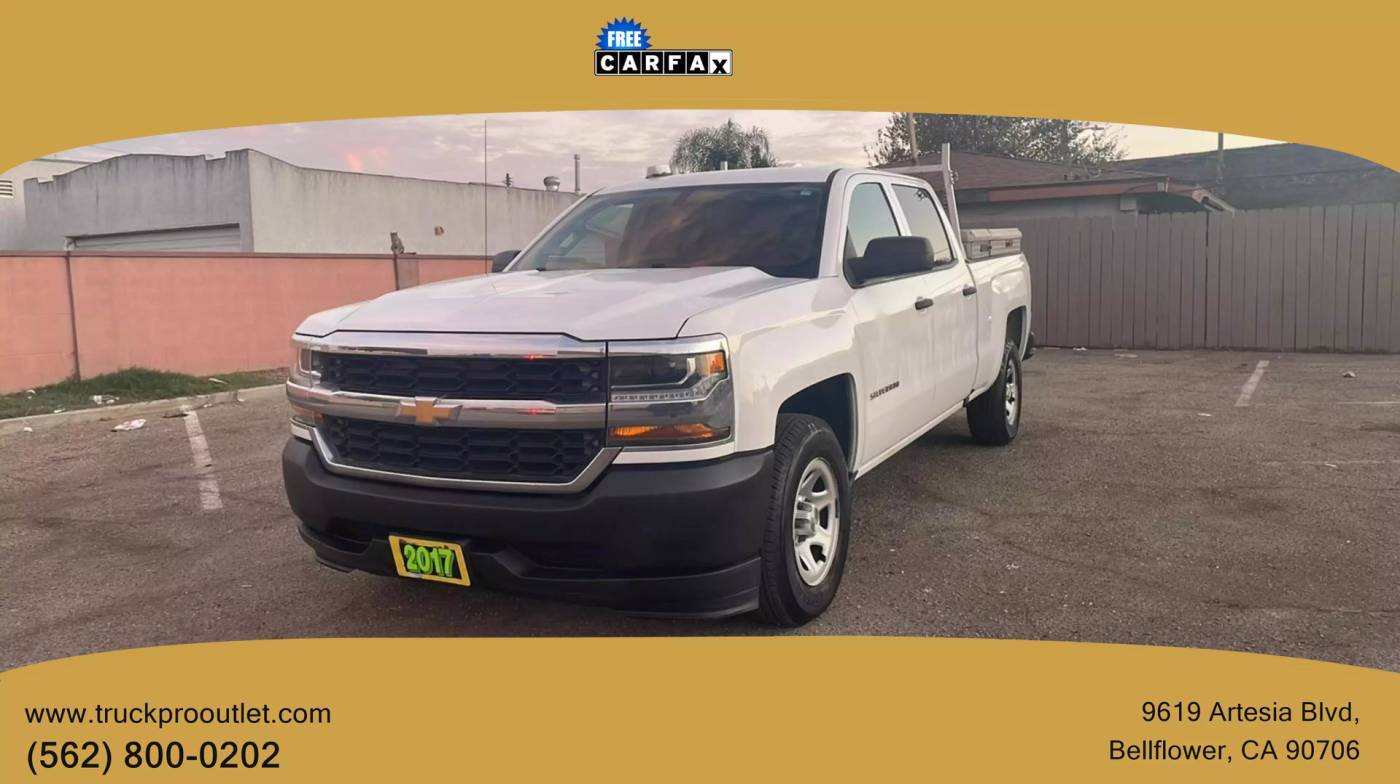 2017 Chevrolet Silverado 1500 WT — Pickup Truck — 161,091 mi — Bellflower, CA
