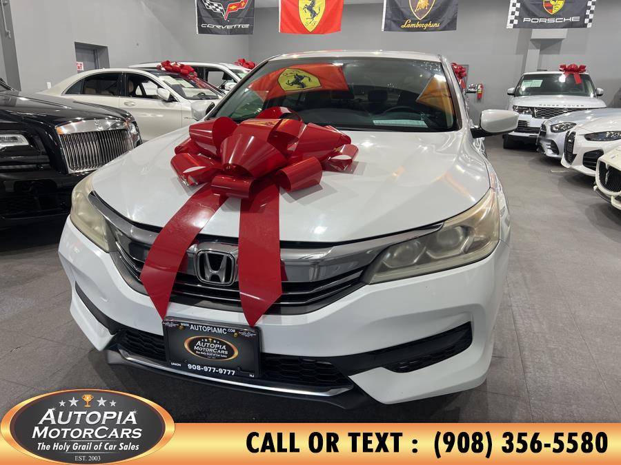 2017 Honda Accord LX — Sedan — 77,943 mi — Union, NJ