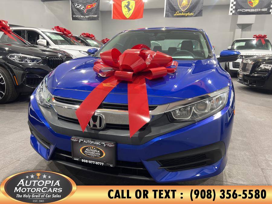 2016 Honda Civic LX — Sedan — 76,845 mi — Union, NJ