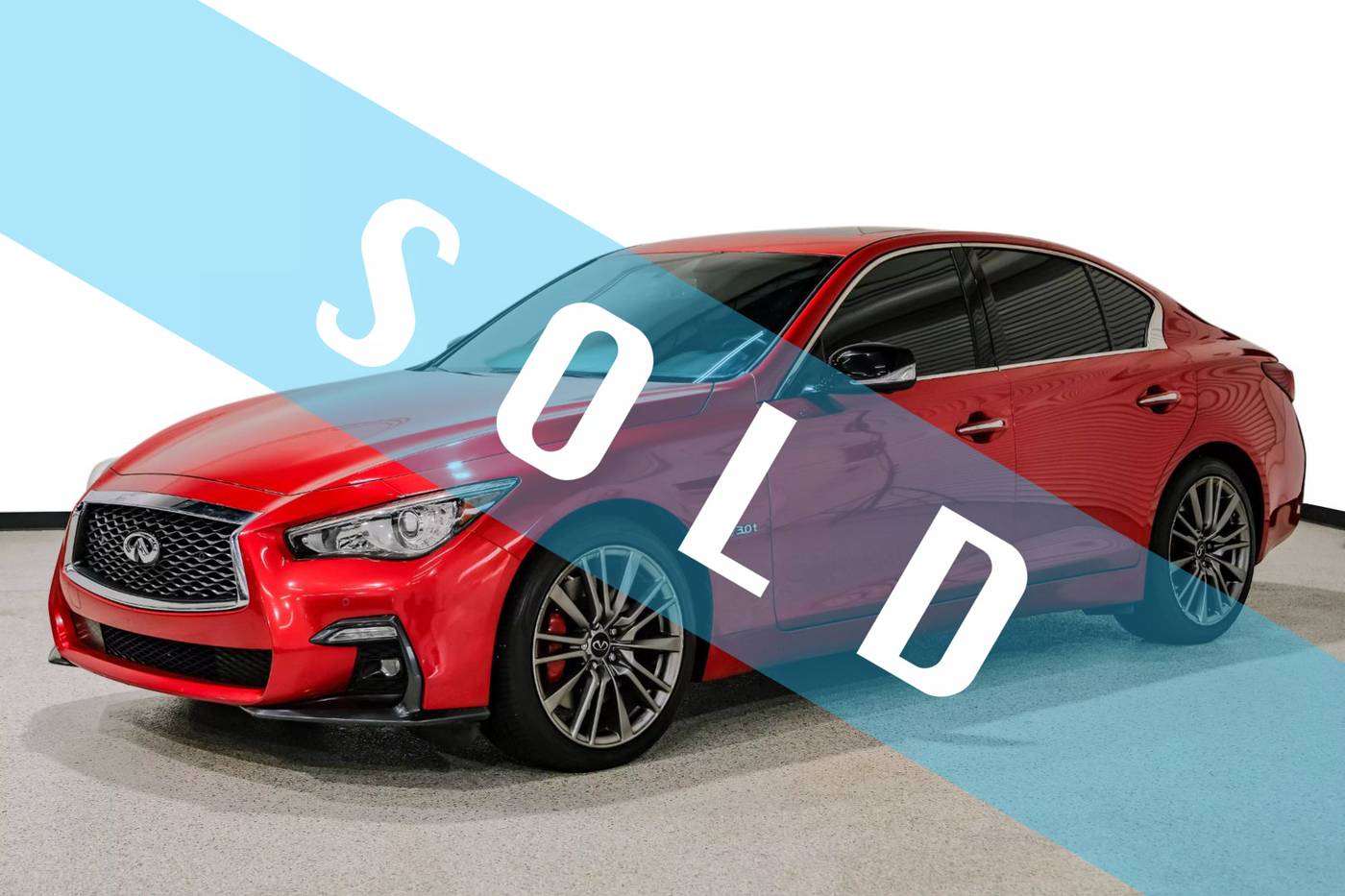 2020 INFINITI Q50 RED SPORT 400 — Sedan — 74,583 mi — Plano, TX