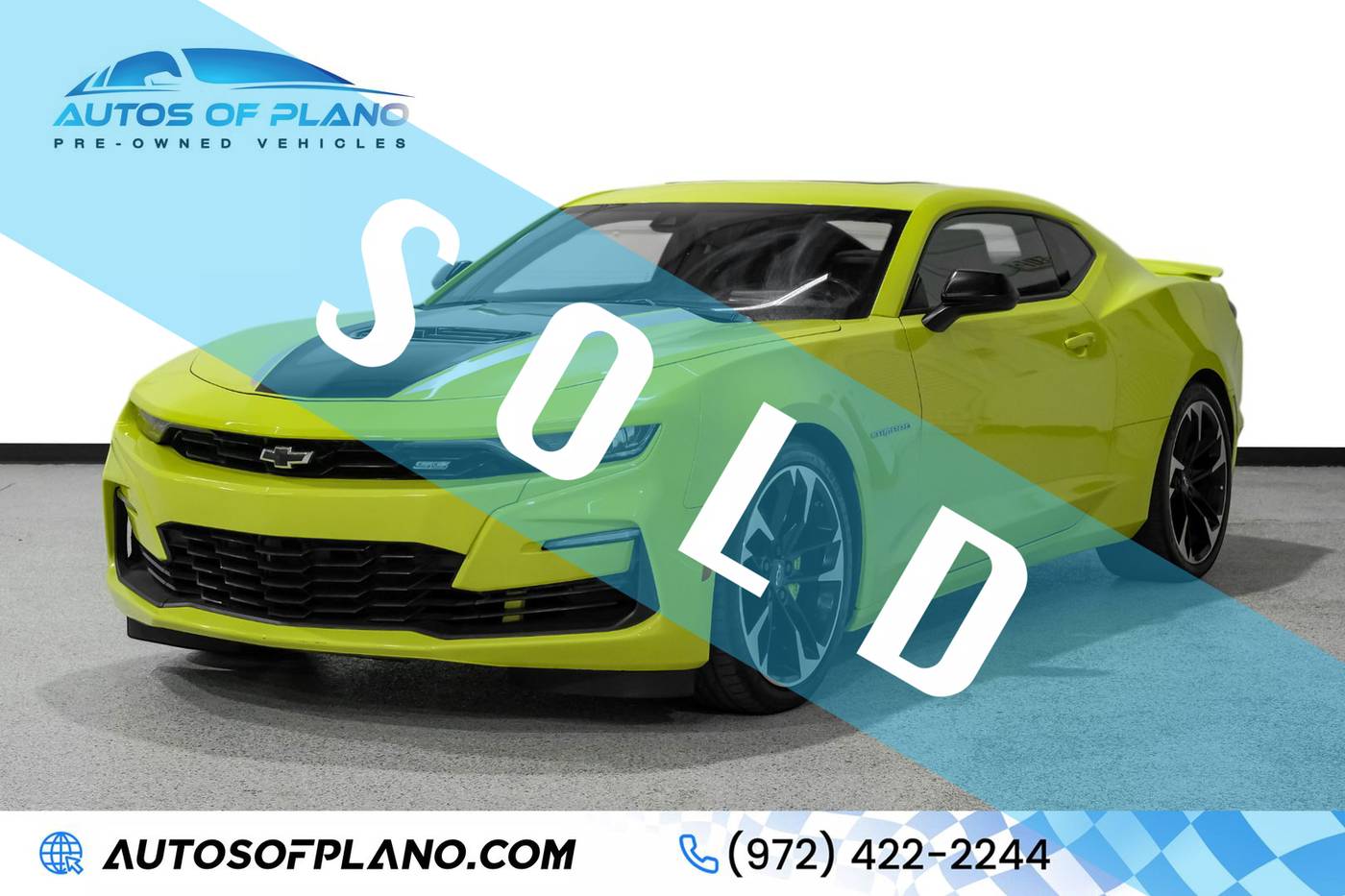 2020 Chevrolet Camaro 2SS — Coupe — 55,957 mi — Plano, TX
