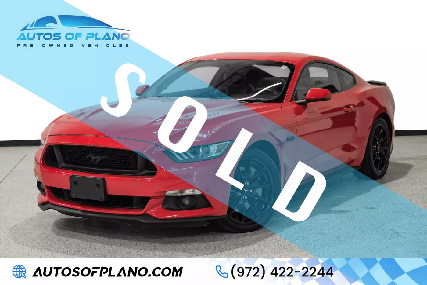 2017 Ford Mustang GT Premium — Coupe — 63,831 mi — Plano, TX