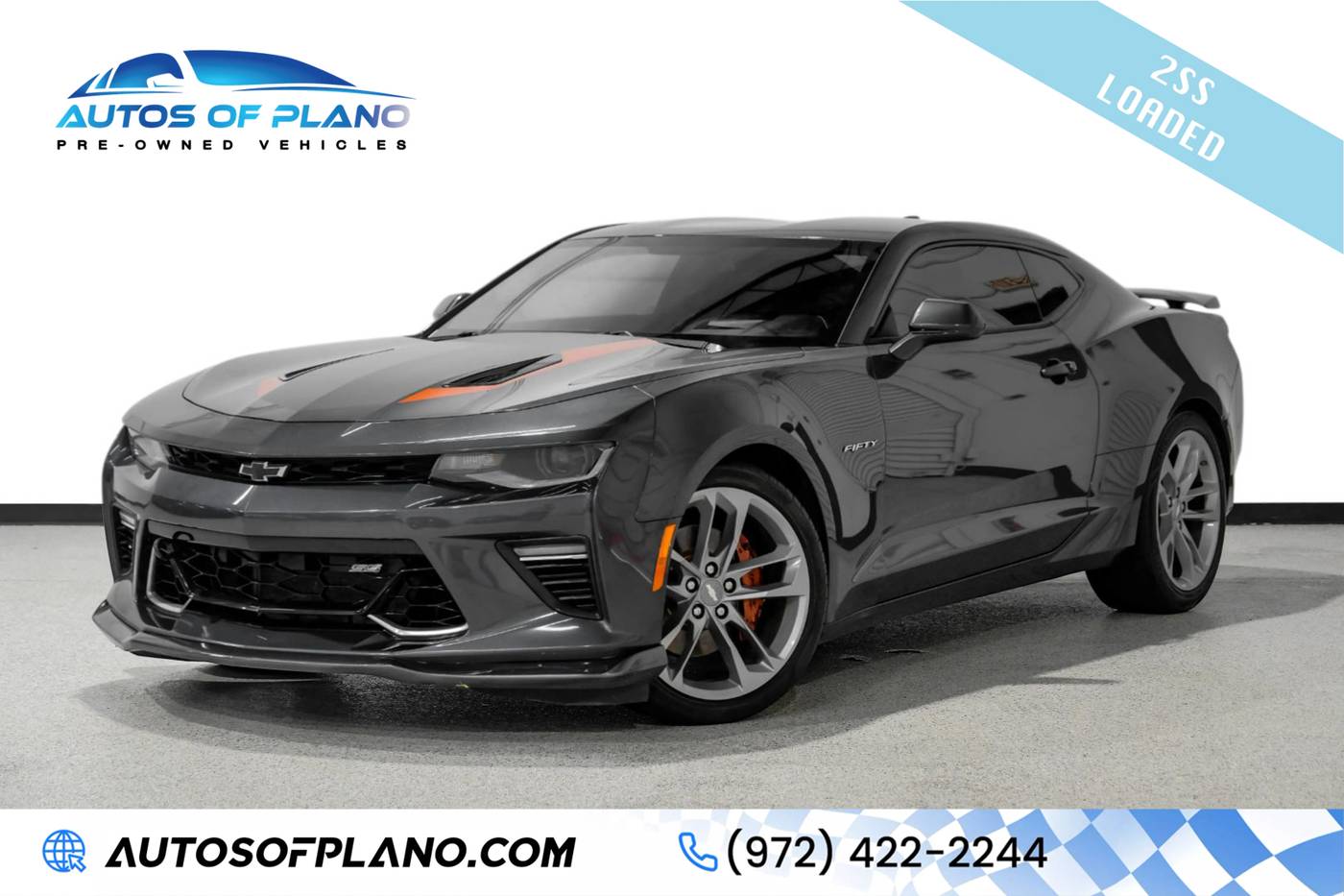 2017 Chevrolet Camaro 2SS — Coupe — 82,399 mi — Plano, TX