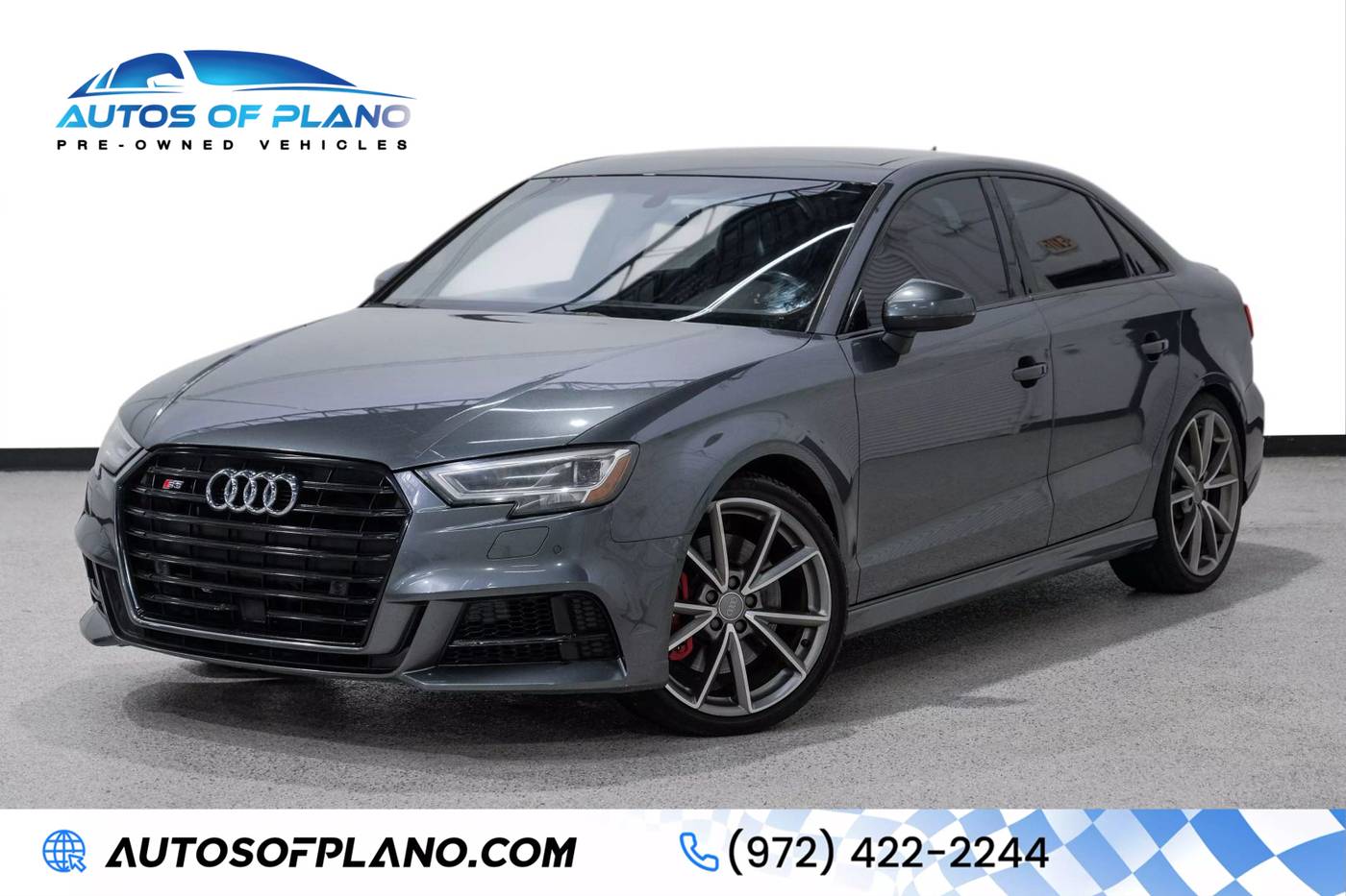 2018 Audi S3 Premium Plus — Sedan — 70,341 mi — Plano, TX