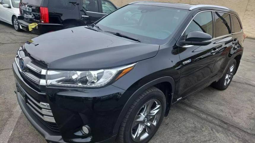 2018 Toyota Highlander Hybrid Limited Platinum — SUV — 96,035 mi — Chino, CA