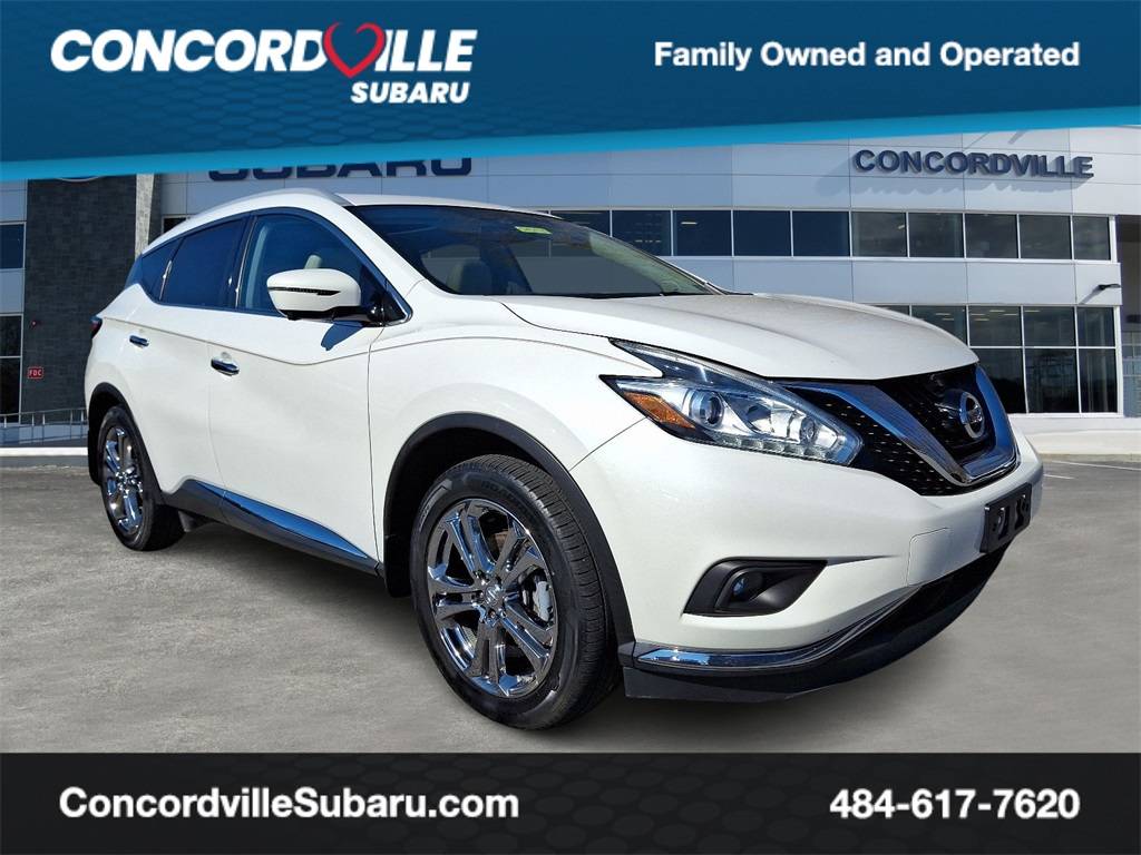 2018 Nissan Murano Platinum — SUV — 78,594 mi — Glen Mills, PA
