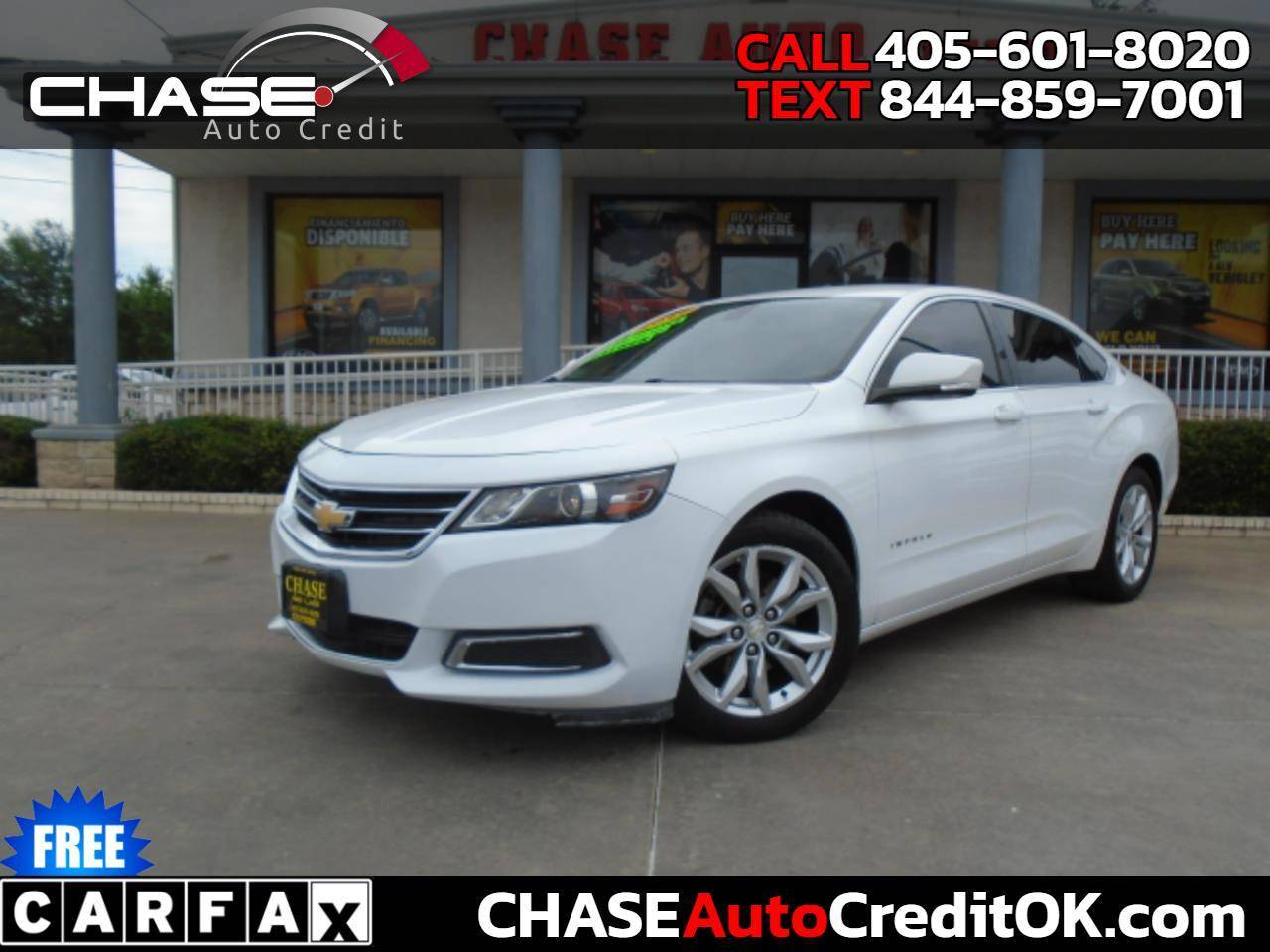 2017 Chevrolet Impala LT — Sedan — 107,275 mi — Oklahoma City, OK
