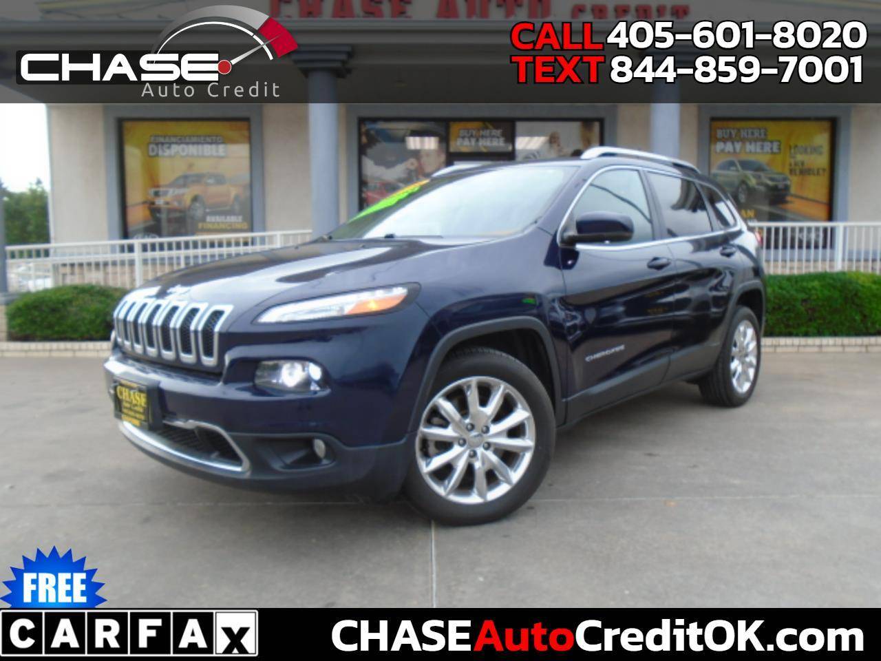 2016 Jeep Cherokee Limited — SUV — 53,703 mi — Oklahoma City, OK