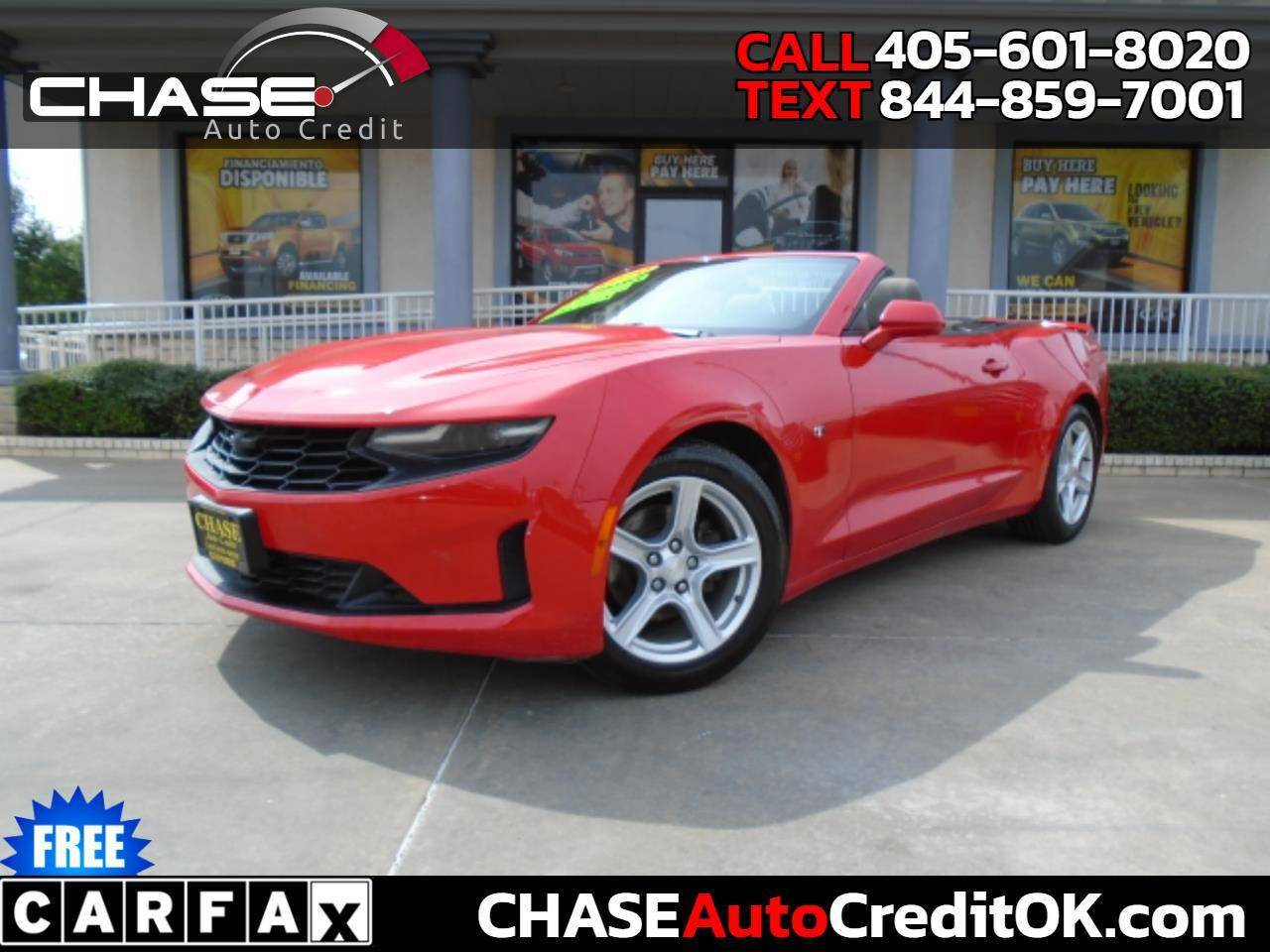 2020 Chevrolet Camaro 1LT — Convertible — 97,771 mi — Oklahoma City, OK