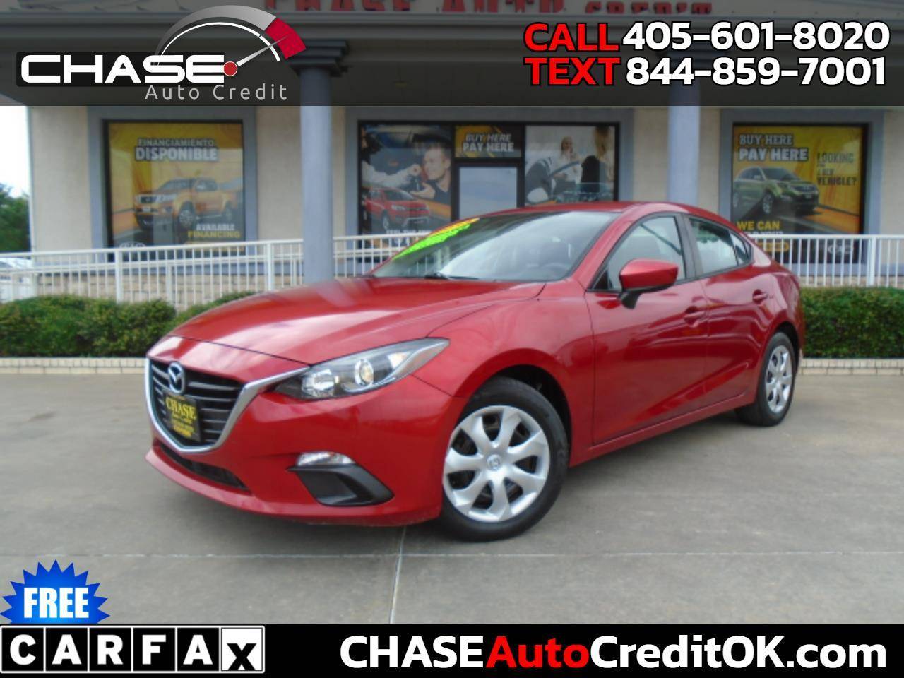2016 Mazda Mazda3 i Sport — Sedan — 81,870 mi — Oklahoma City, OK