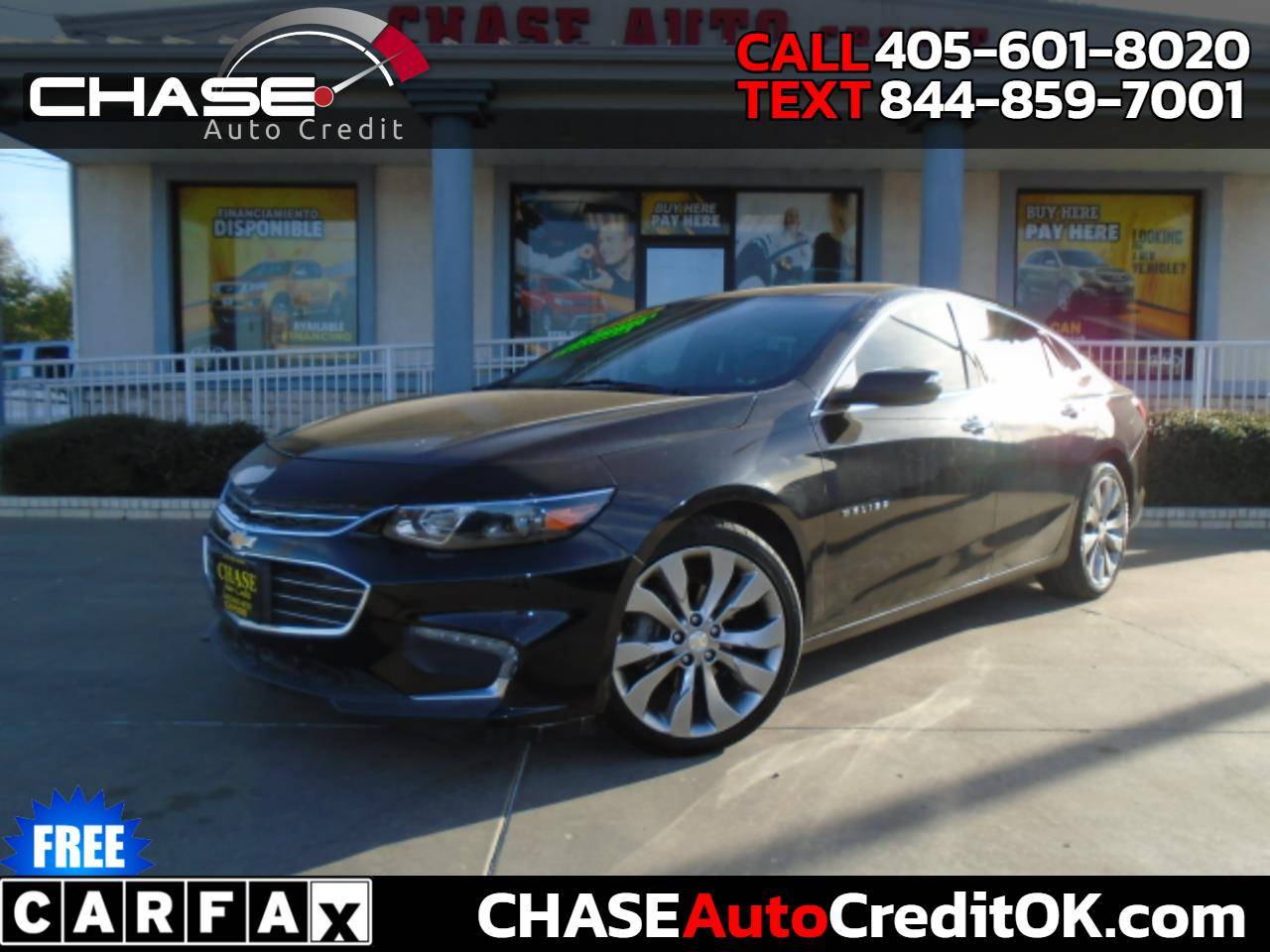 2016 Chevrolet Malibu Premier — Sedan — 77,172 mi — Oklahoma City, OK