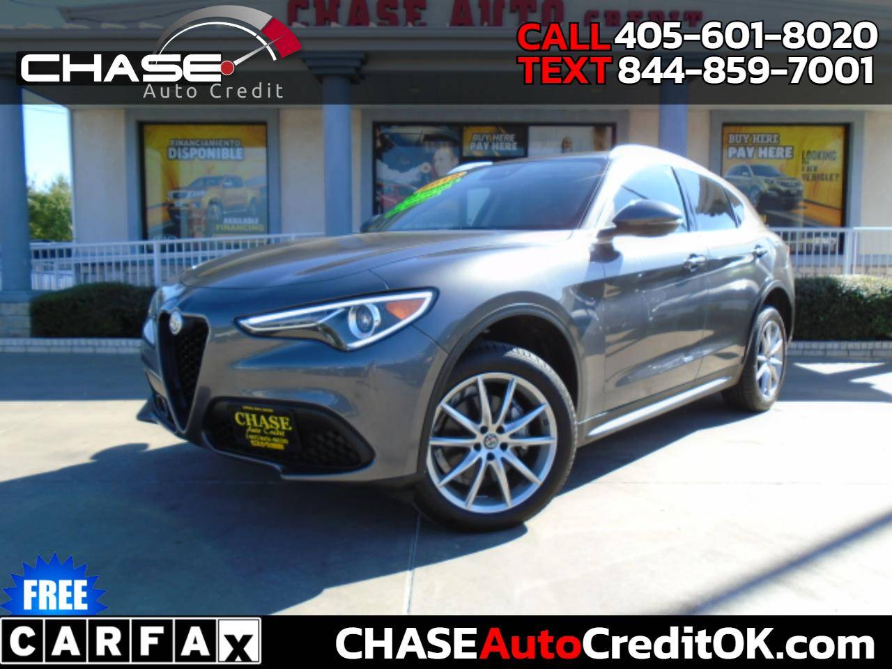 2019 Alfa Romeo Stelvio Standard — SUV — 27,674 mi — Oklahoma City, OK