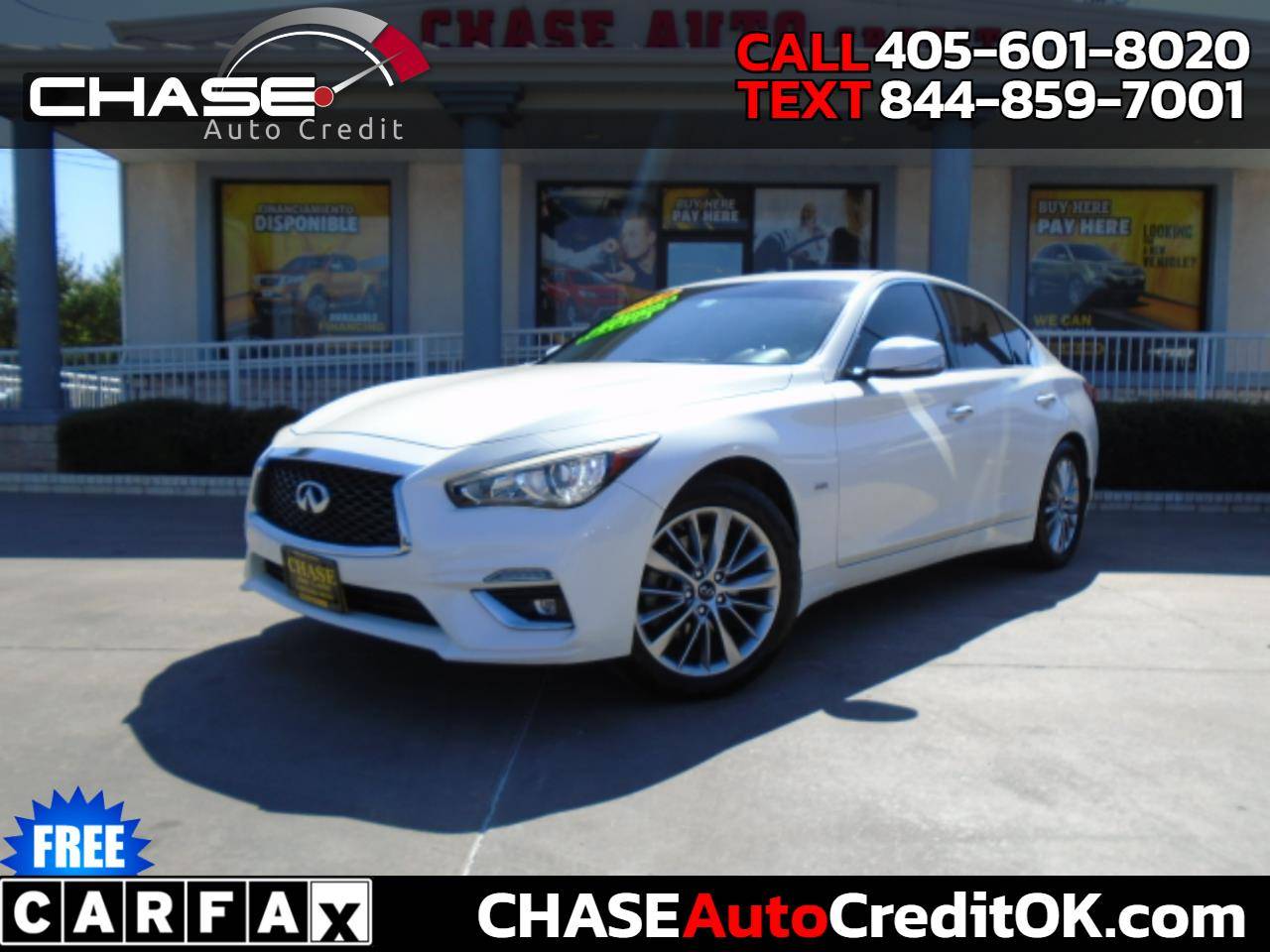 2018 INFINITI Q50 2.0t LUXE — Sedan — 91,300 mi — Oklahoma City, OK