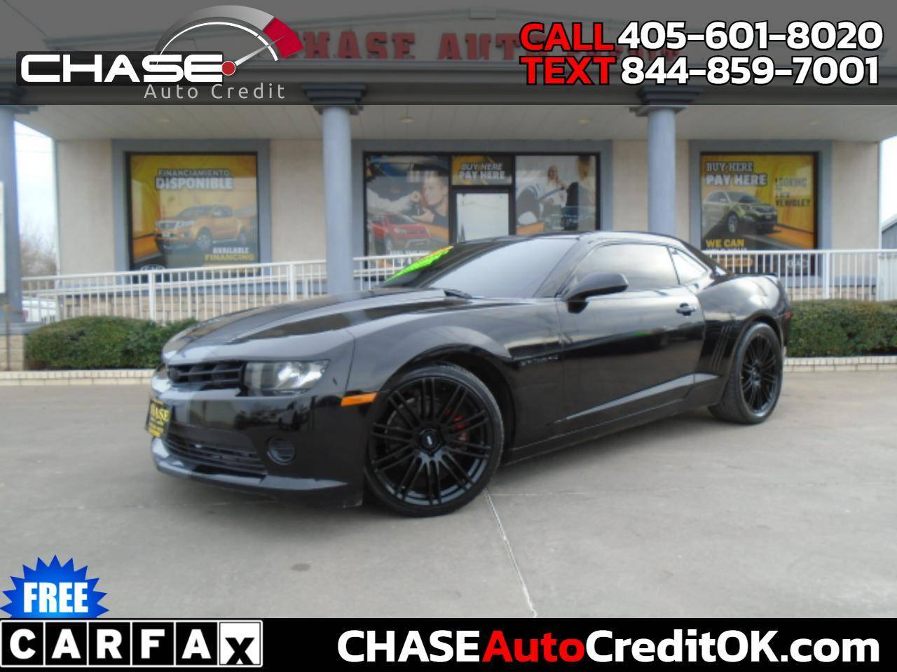 2015 Chevrolet Camaro 1LT — Coupe — 84,408 mi — Oklahoma City, OK