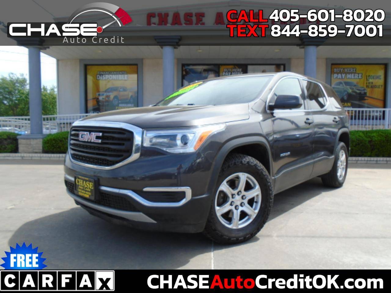 2017 GMC Acadia SLE — SUV — 152,885 mi — Oklahoma City, OK