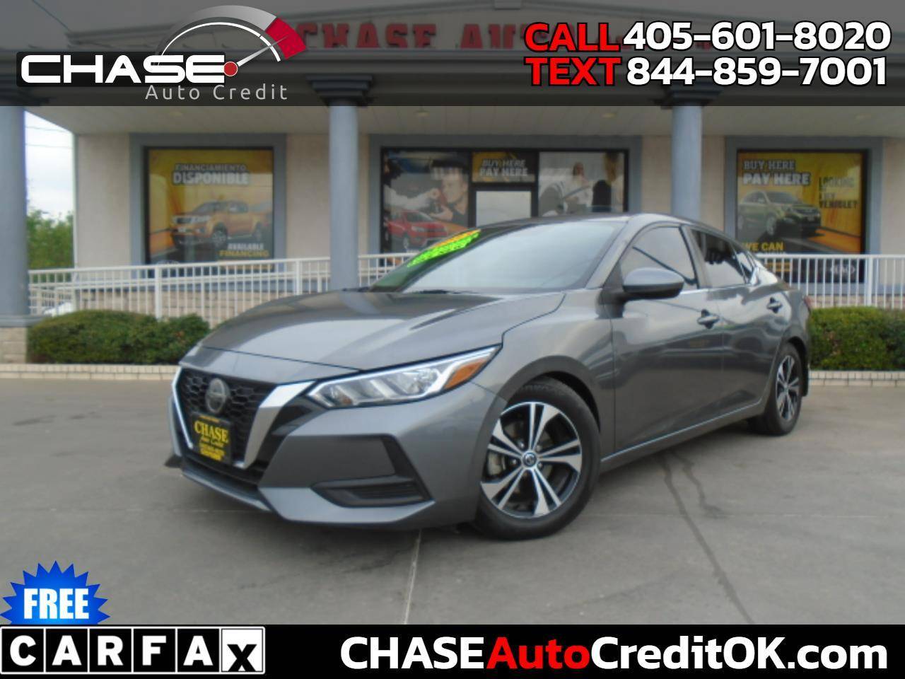 2021 Nissan Sentra SV — Sedan — 72,059 mi — Oklahoma City, OK