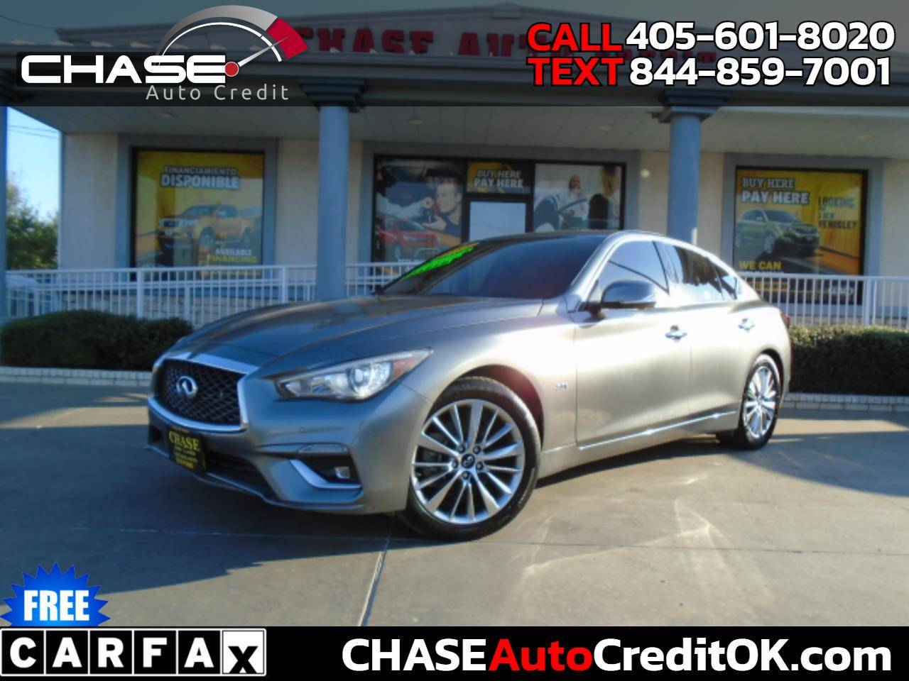 2018 INFINITI Q50 3.0t LUXE — Sedan — 91,040 mi — Oklahoma City, OK