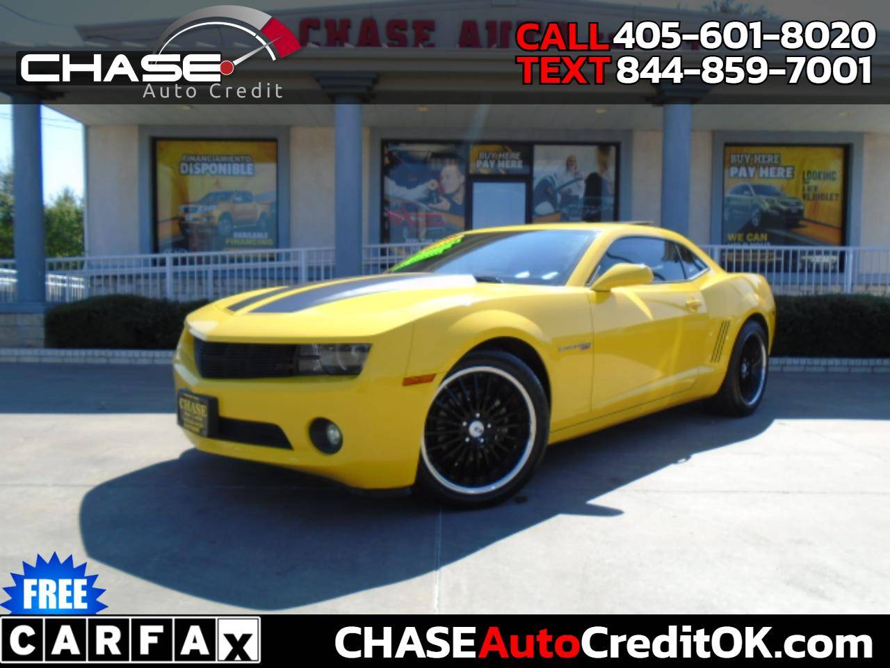2013 Chevrolet Camaro 2LT — Coupe — 78,495 mi — Oklahoma City, OK