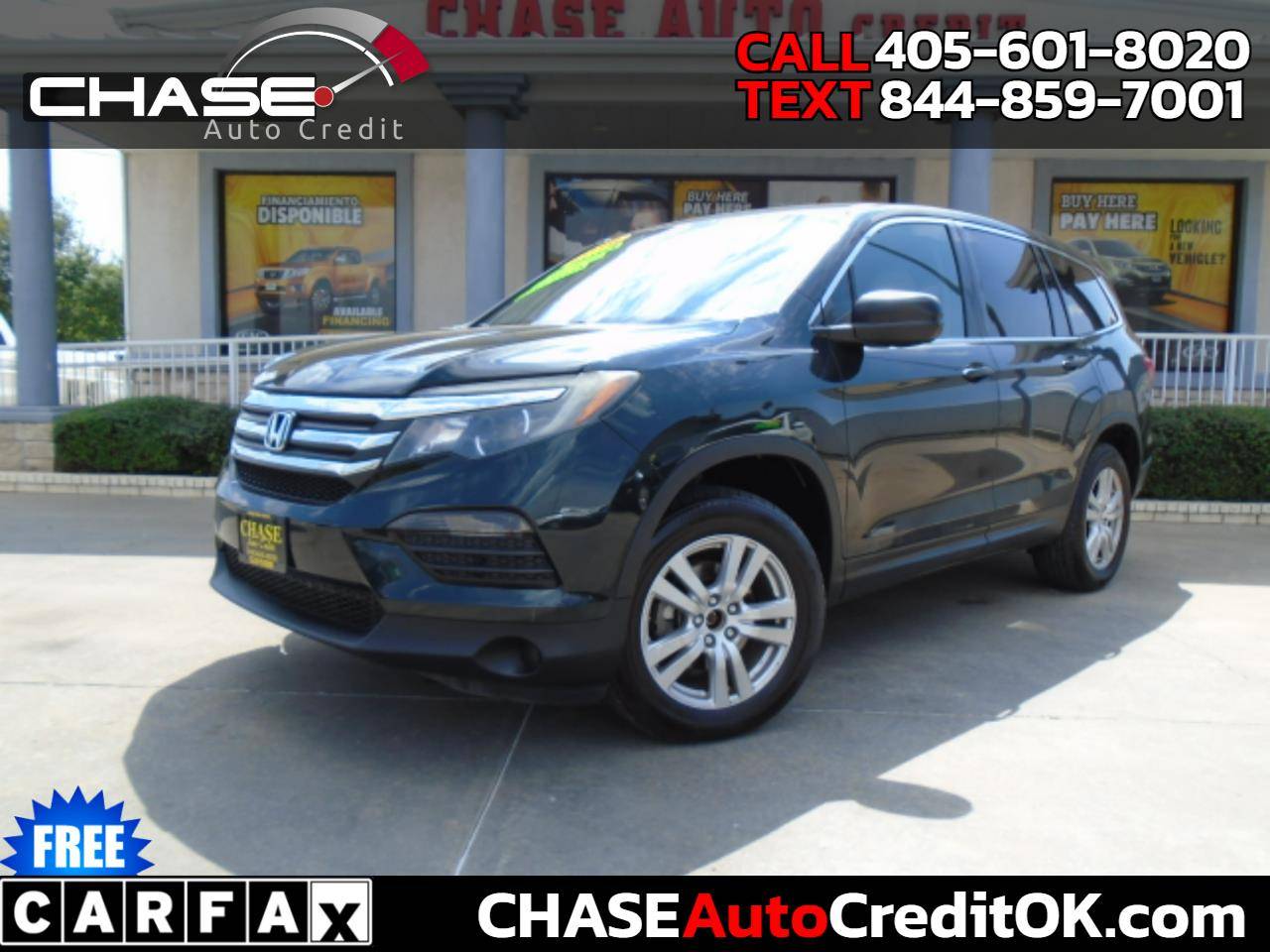 2016 Honda Pilot LX — SUV — 129,284 mi — Oklahoma City, OK
