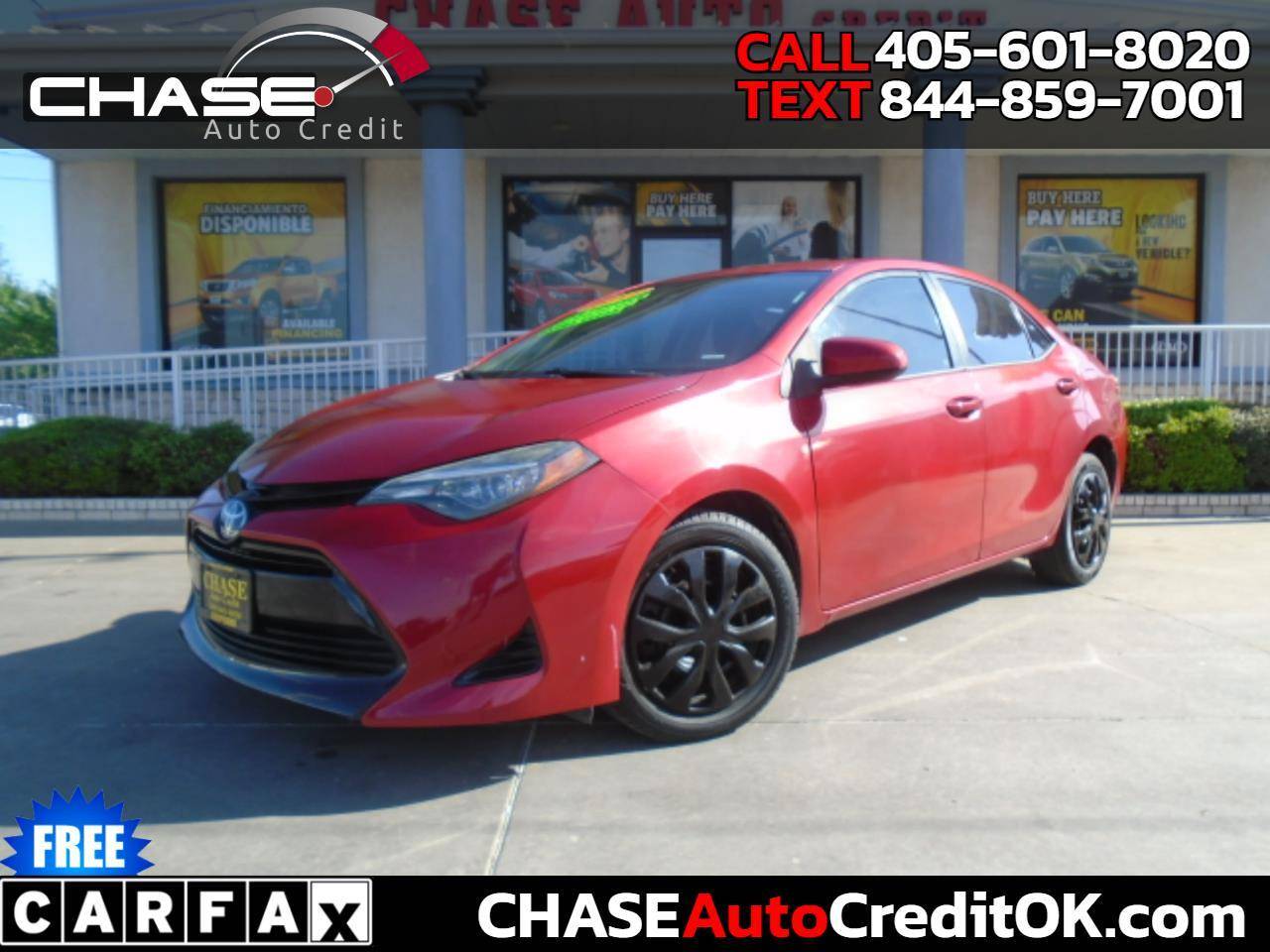 2017 Toyota Corolla LE — Sedan — 112,940 mi — Oklahoma City, OK