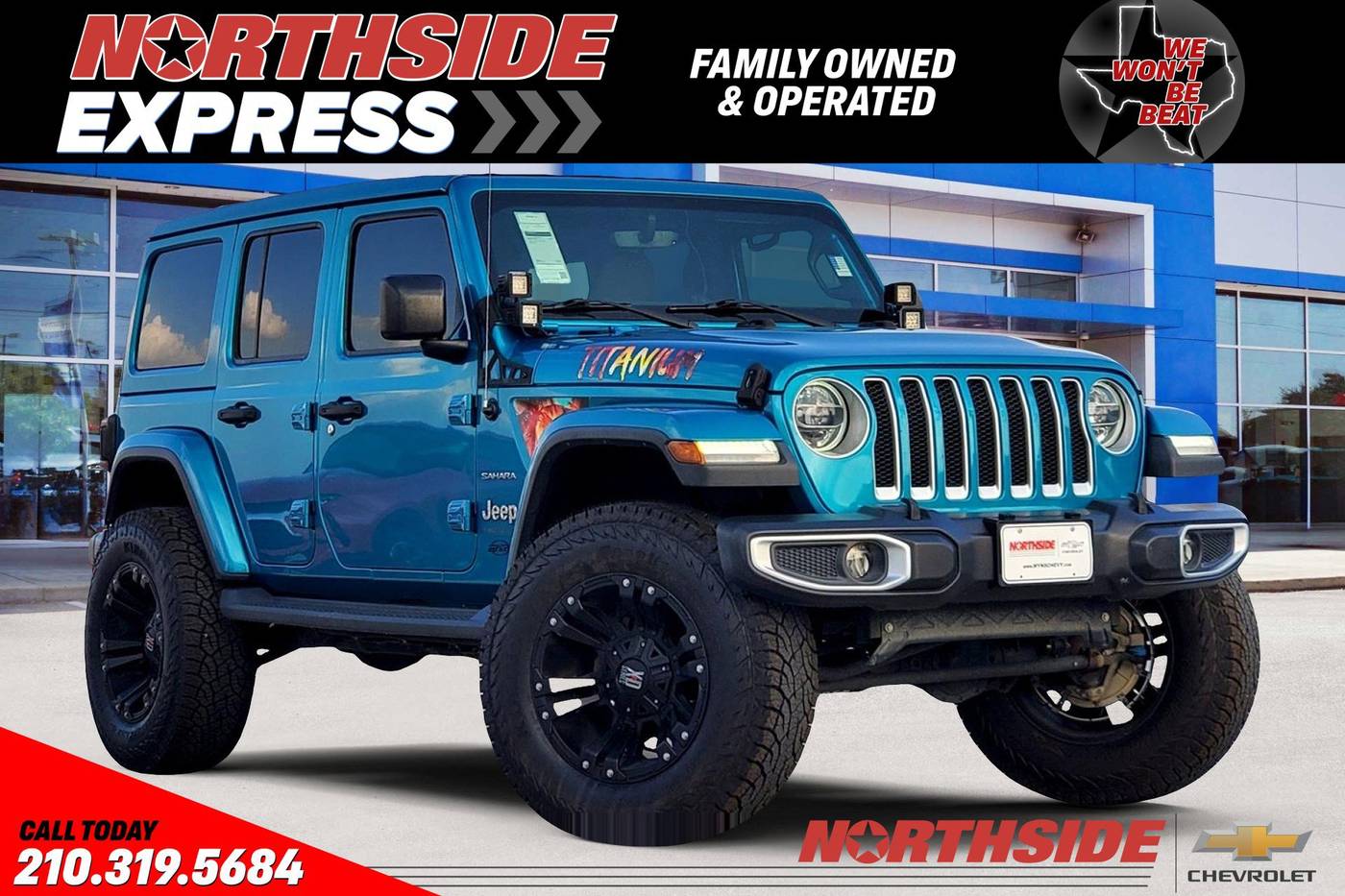 2020 Jeep Wrangler Sahara — SUV — 66,158 mi — San Antonio, TX
