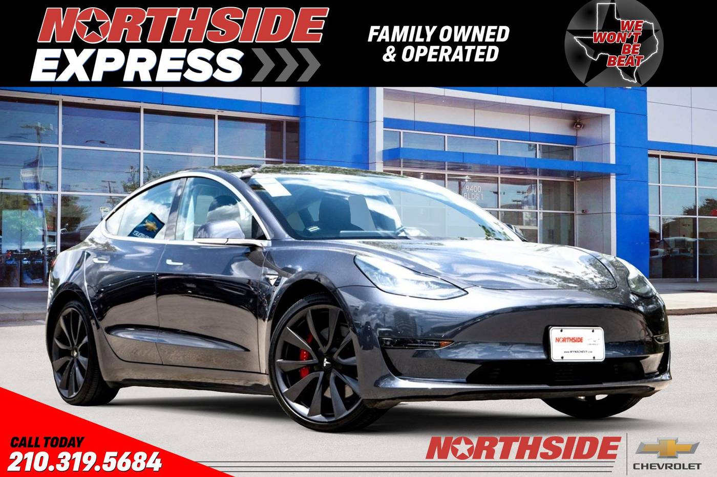 2020 Tesla Model 3 Performance — Sedan — 28,286 mi — San Antonio, TX